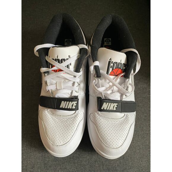 Nike Air Alpha Force Men's black and white shoes 88 size 10.5 - Picture 3 of 15